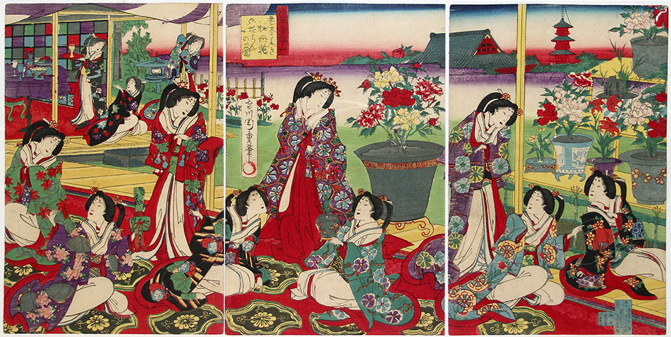 Woodblock Print - Toyokuni III
