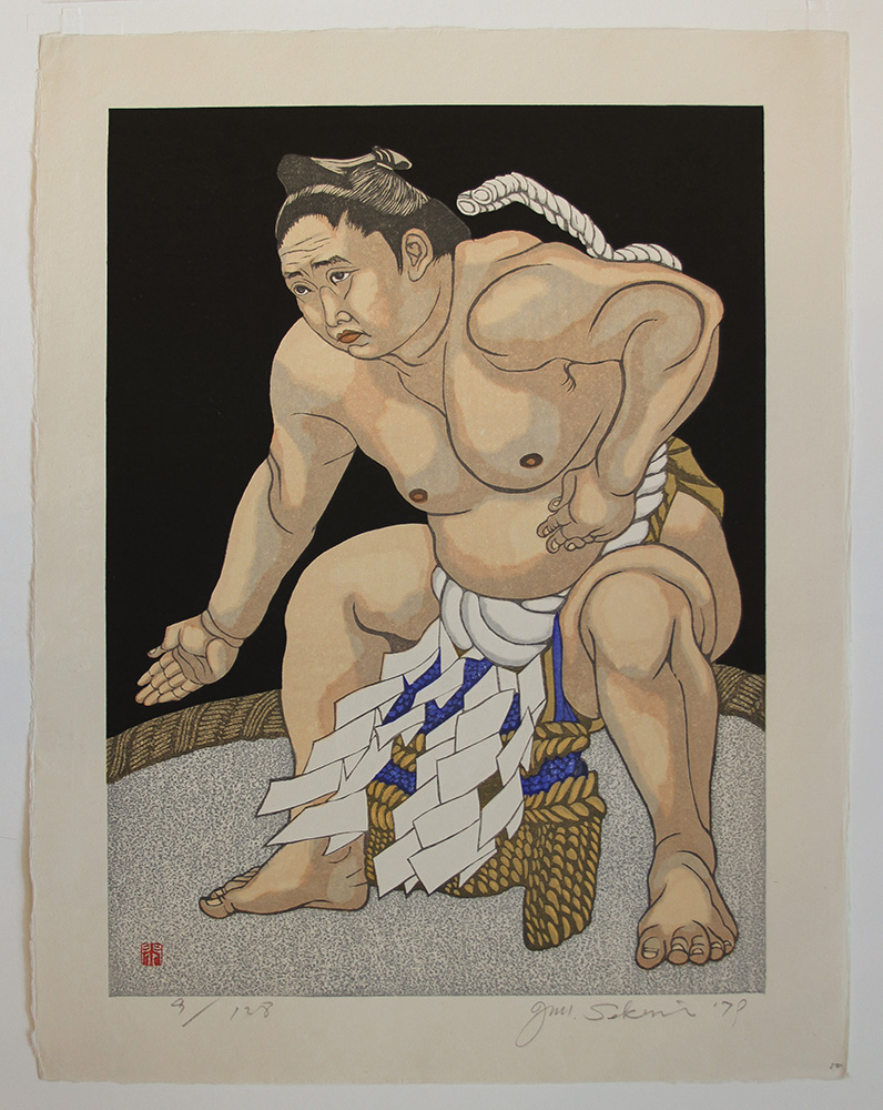 Juniichirō SEKINO Wakanohana in Dohyo-iri
