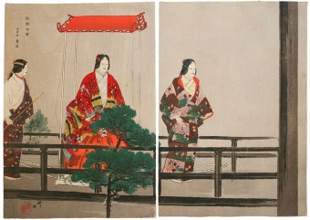 Original Japanese Woodblock Print - Tsukioka KOGYO