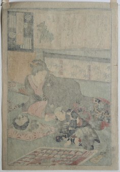 Utagawa YOSHIIKU Hahakigi
