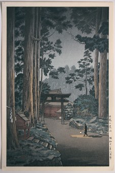 Tsuchiya KOITSU Nikko Futarazan (Futarazan Shrine in Nikko)