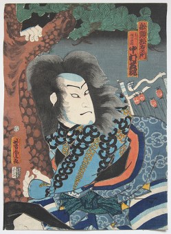 Utagawa YOSHITORA Actor Nakamura Shikan IV as the Boatman (Sendô) Matsuemon