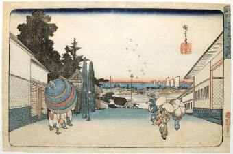 Hiroshige-Kasumigaseki-Inv49-original-japanese-woodblock-print