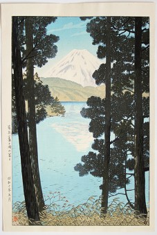 Kasamatsu SHIRÔ Hakone Ashinoko no Fuji (Mount Fuji from Lake Ashinoko at Hakone