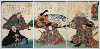 Utagawa KUNIYOSHI Mitate musha rokkasen