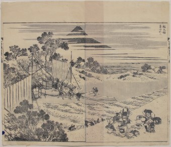 Katsushika HOKUSAI Inage-ryō natsu no Fuji