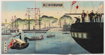 Utagawa KOKUNIMASA Sino-Japanese war